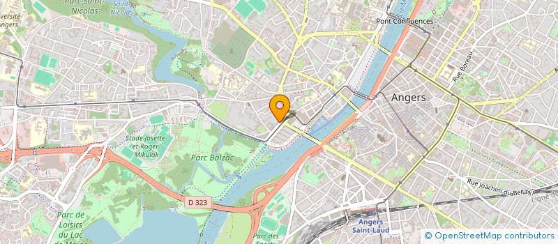 localisation de l'entreprise MONSIEUR GWENHAEL NEDELEC à ANGERS