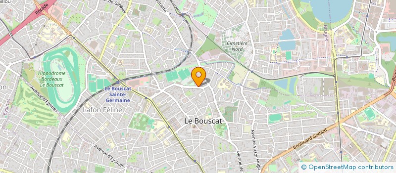 localisation de l'entreprise MONSIEUR GWENN-AEL GONEDEC  LE BOUSCAT