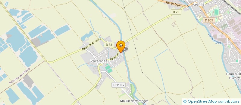 localisation de l'entreprise MONSIEUR GWENN AUCLERT  VARANGES