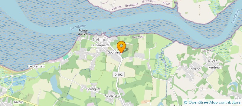 localisation de l'entreprise MONSIEUR GWENN FOURNIER  PENESTIN