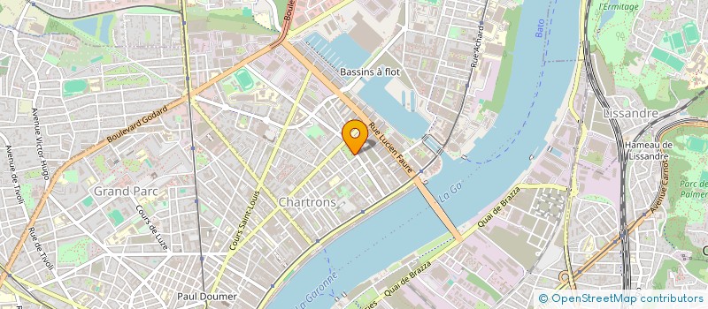 localisation de l'entreprise MONSIEUR GWENN QUERON à BORDEAUX