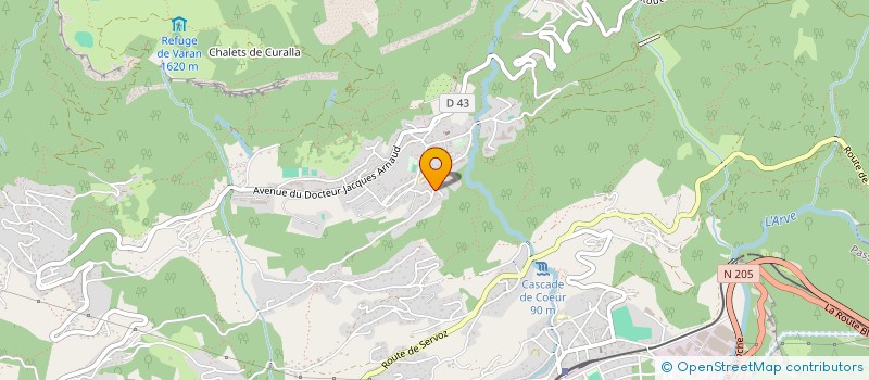 localisation de l'entreprise MONSIEUR GWENN THIBAULT  PASSY