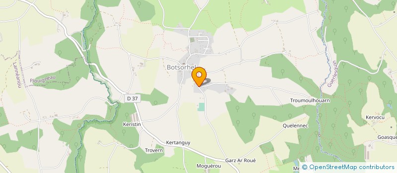 localisation de l'entreprise MONSIEUR GWENNOLE FLOCH à PLOUIGNEAU