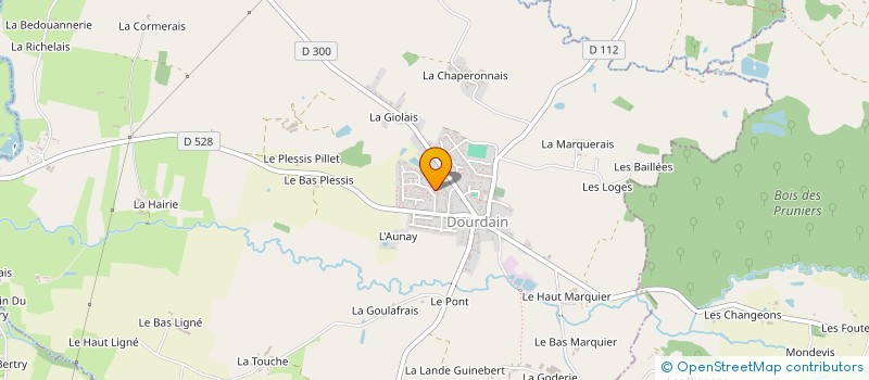 localisation de l'entreprise MONSIEUR GWENOLE GUINEL  DOURDAIN