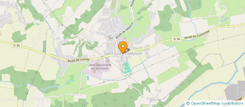 localisation de l'entreprise MONSIEUR GWENOLE PAUCIULO  SAINT-JUST-CHALEYSSIN