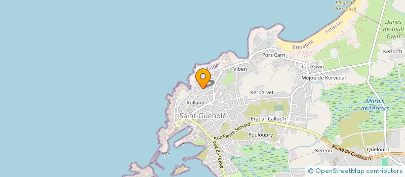localisation de l'entreprise MONSIEUR GWENOLE PLOUHINEC à PENMARCH