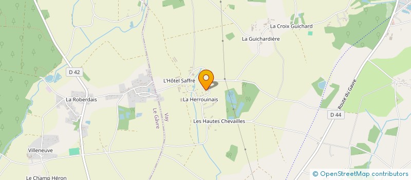 localisation de l'entreprise MONSIEUR GWENVAEL JEGOU  VAY