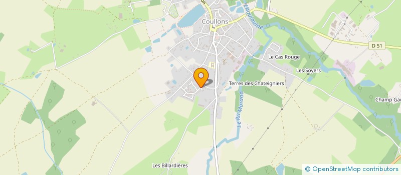 localisation de l'entreprise MONSIEUR GWEVAEL CHOUFFEUR à COULLONS
