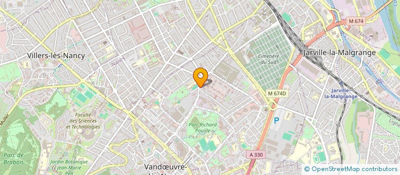 localisation de l'entreprise MONSIEUR GYOVANNI MEJIA  VANDUVRE-LES-NANCY