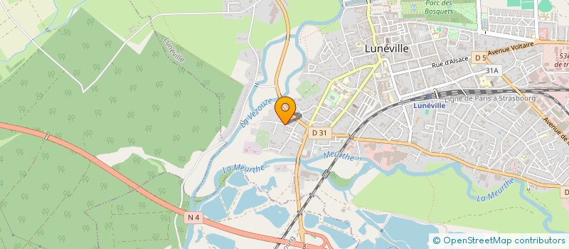 localisation de l'entreprise MONSIEUR GYPSON BAYER  LUNEVILLE