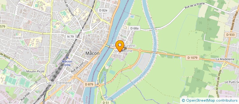 localisation de l'entreprise MONSIEUR GYRCHEN PEMBELE MAKUIZA à SAINT-LAURENT-SUR-SAONE