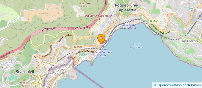 localisation de l'entreprise MONSIEUR GYULA NEMETH à ROQUEBRUNE-CAP-MARTIN