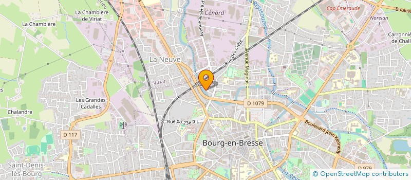 localisation de l'entreprise MONSIEUR GZIM KRASNIQ à BOURG-EN-BRESSE
