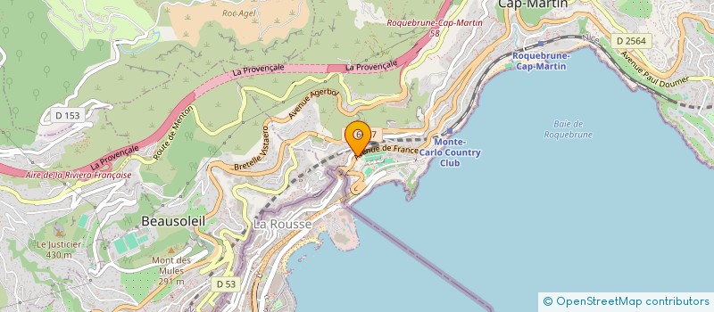 localisation de l'entreprise MONSIEUR GZORG VOGT à ROQUEBRUNE-CAP-MARTIN