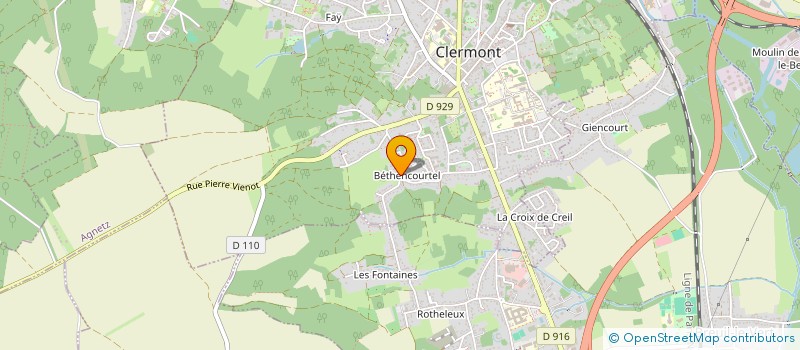 localisation de l'entreprise MONSIEUR GZREGORZ LISIAK à CLERMONT