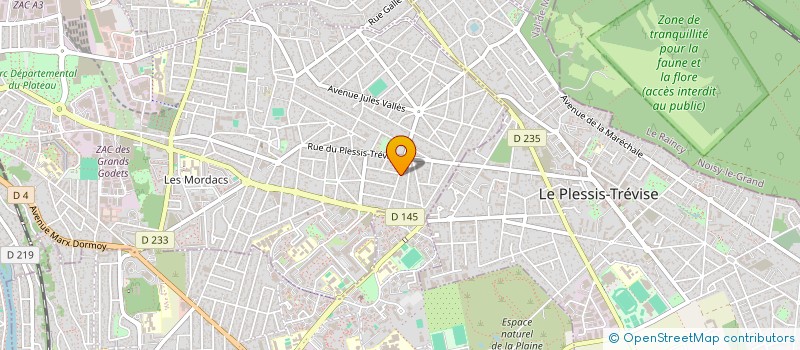 localisation de l'entreprise MONSIEUR H  CHAMPIGNY-SUR-MARNE