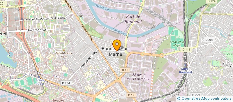 localisation de l'entreprise MONSIEUR H IPRAHIM TUMER à BONNEUIL-SUR-MARNE