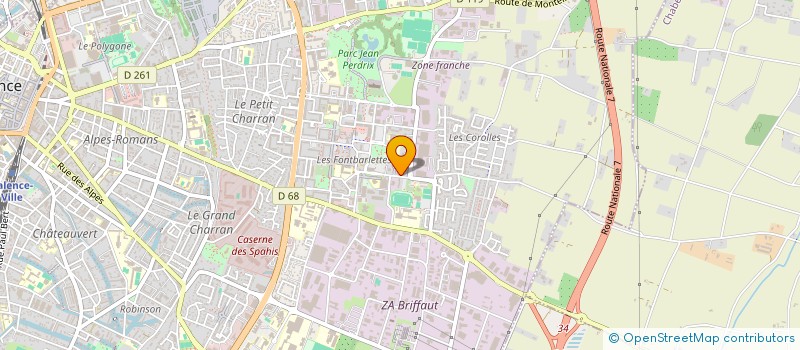 localisation de l'entreprise MONSIEUR H MISSI TRAOUI  VALENCE