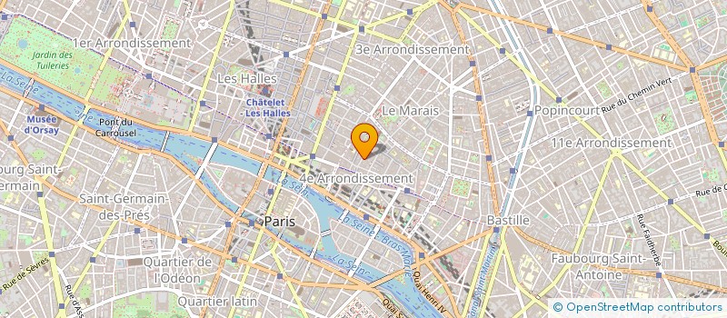 localisation de l'entreprise MONSIEUR HA'ANUI BELLAIS TAPETA-MOANARUA  PARIS