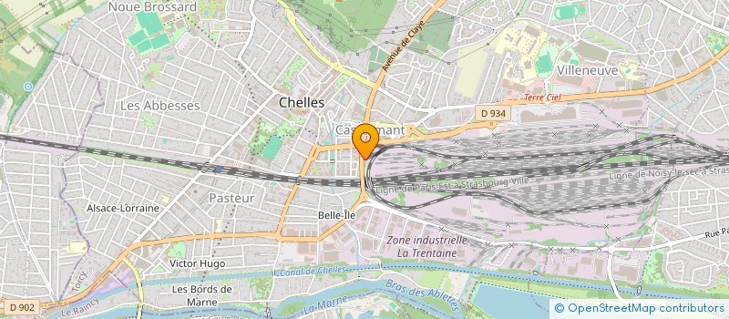 localisation de l'entreprise MONSIEUR HABA NOMOKO  CHELLES