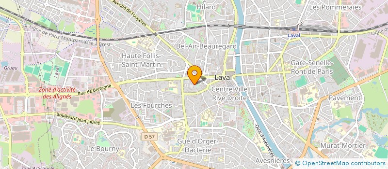 localisation de l'entreprise MONSIEUR HABABI SAID à LAVAL