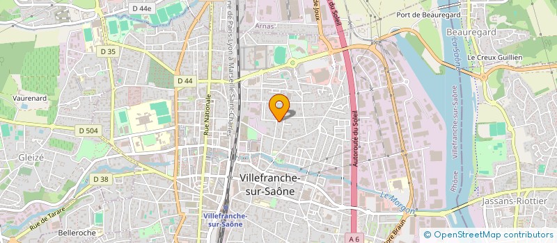 localisation de l'entreprise MONSIEUR HABDOU SIDI-BOULENOUAR à VILLEFRANCHE-SUR-SAONE