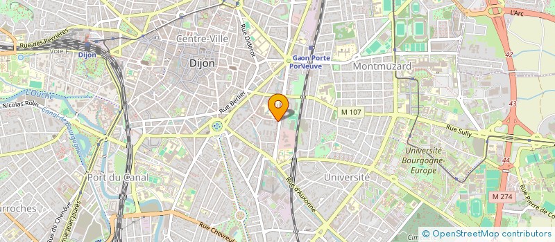 localisation de l'entreprise MONSIEUR HABEN MEHARENA  DIJON