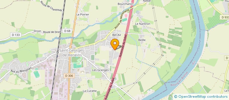 localisation de l'entreprise MONSIEUR HABI HAMICI  SAINT-GEORGES-DE-RENEINS