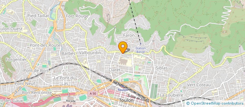 localisation de l'entreprise MONSIEUR HABIB AHAMADA MMADI  TOULON