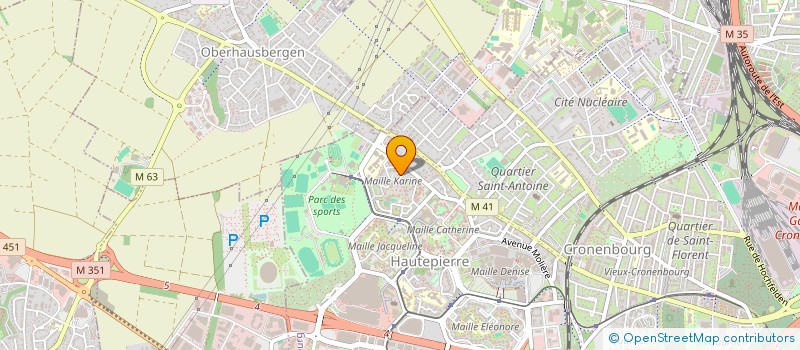 localisation de l'entreprise MONSIEUR HABIB AL BITTAR à STRASBOURG