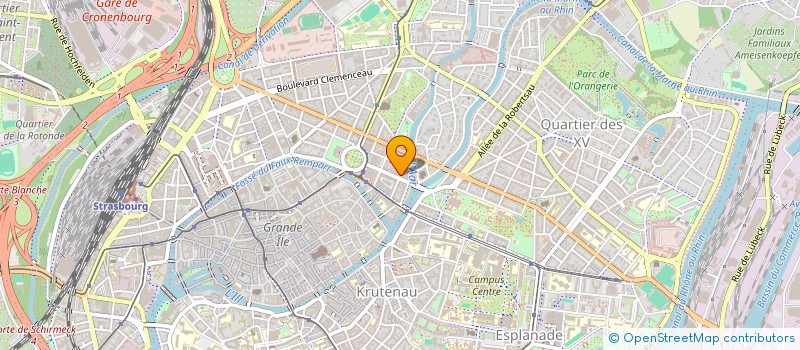 localisation de l'entreprise MONSIEUR HABIB ALIYEV à STRASBOURG