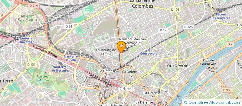 localisation de l'entreprise MONSIEUR HABIB ALLAGUI à COURBEVOIE