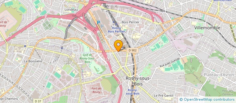localisation de l'entreprise MONSIEUR HABIB ALLAH DRAIAIA à ROSNY-SOUS-BOIS
