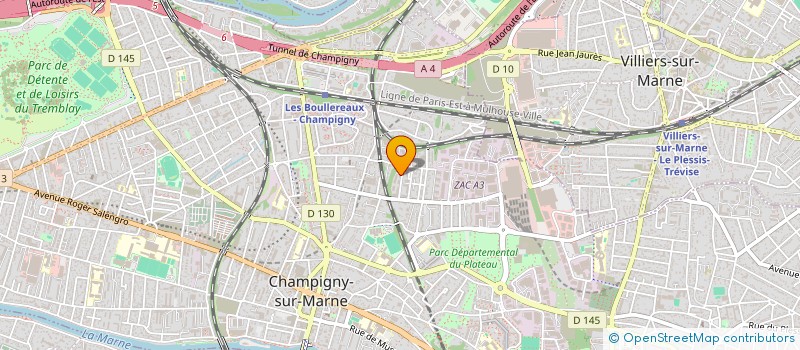 localisation de l'entreprise MONSIEUR HABIB ATTIA à CHAMPIGNY-SUR-MARNE