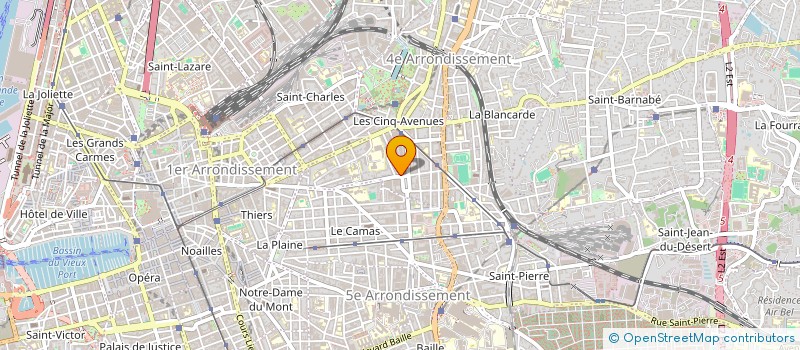 localisation de l'entreprise MONSIEUR HABIB BATHMANN à MARSEILLE