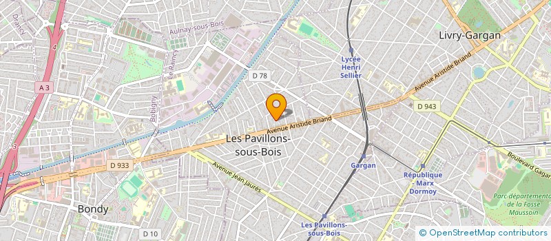 localisation de l'entreprise MONSIEUR HABIB BELAID  LES PAVILLONS-SOUS-BOIS