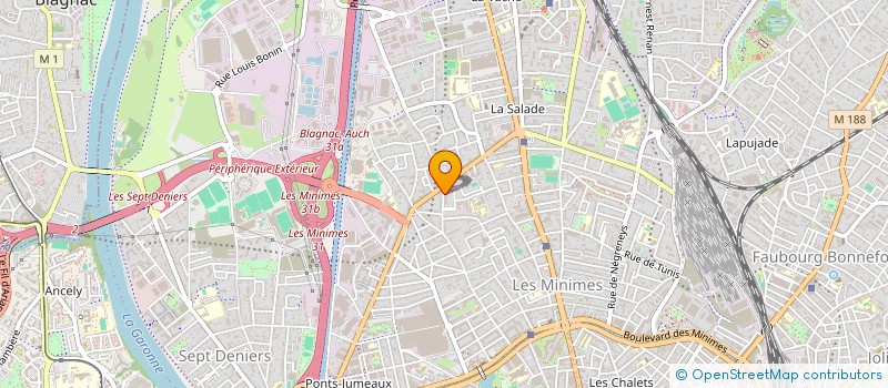 localisation de l'entreprise MONSIEUR HABIB BELDJILALI à TOULOUSE