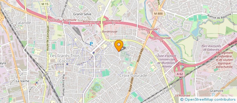 localisation de l'entreprise MONSIEUR HABIB BENSENOUCI  TOULOUSE