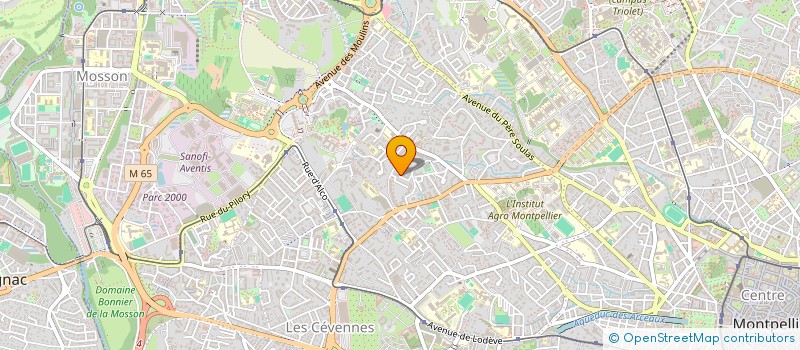 localisation de l'entreprise MONSIEUR HABIB BERAHMA à MONTPELLIER