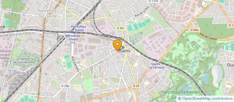 localisation de l'entreprise MONSIEUR HABIB BOUALGA  ARGENTEUIL