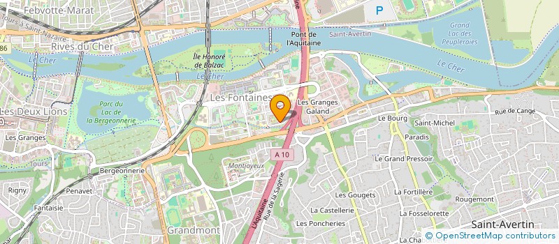 localisation de l'entreprise MONSIEUR HABIB BOUCETTA  TOURS