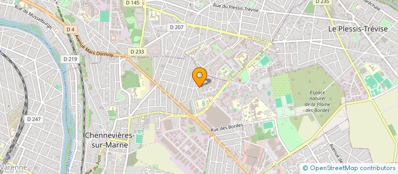 localisation de l'entreprise MONSIEUR HABIB BOUKENATER  CHAMPIGNY-SUR-MARNE