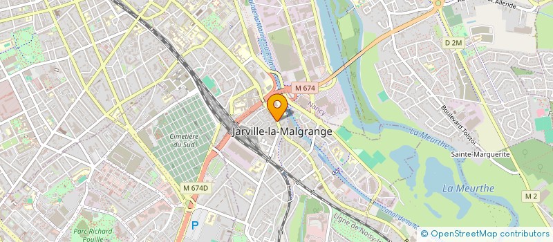 localisation de l'entreprise MONSIEUR HABIB BOUNADJA  JARVILLE-LA-MALGRANGE