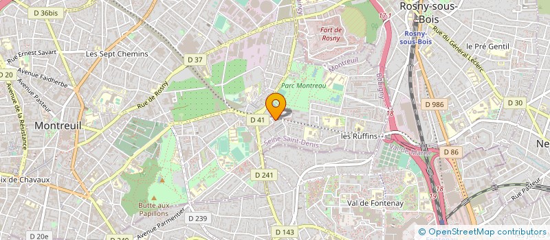 localisation de l'entreprise MONSIEUR HABIB BOURGHOL à MONTREUIL