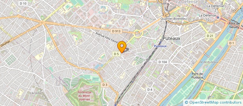 localisation de l'entreprise MONSIEUR HABIB BOURICHA à SURESNES