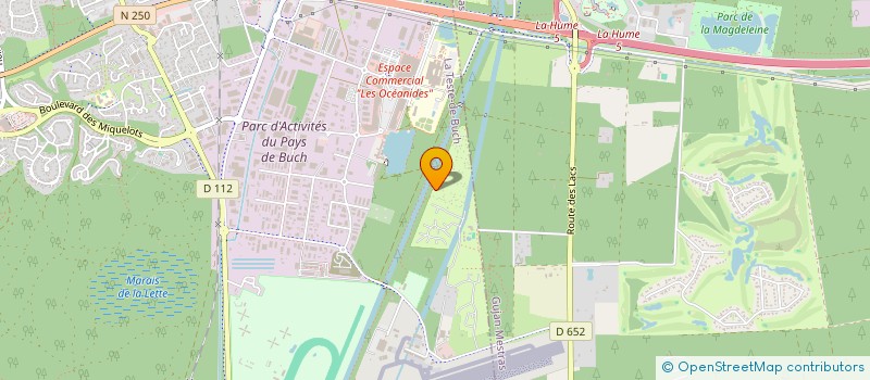 localisation de l'entreprise MONSIEUR HABIB BOUROUINA  LA TESTE-DE-BUCH