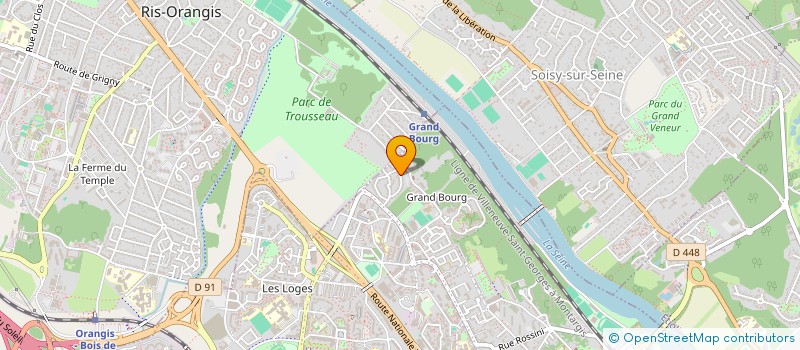 localisation de l'entreprise MONSIEUR HABIB BOUSNINA à EVRY-COURCOURONNES