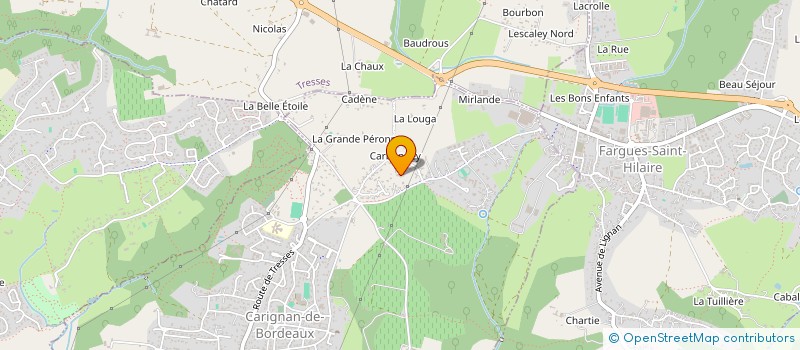 localisation de l'entreprise MONSIEUR HABIB BOUZID  CARIGNAN-DE-BORDEAUX