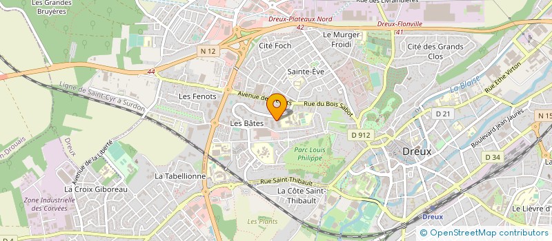 localisation de l'entreprise MONSIEUR HABIB BRAHIM à VERNOUILLET
