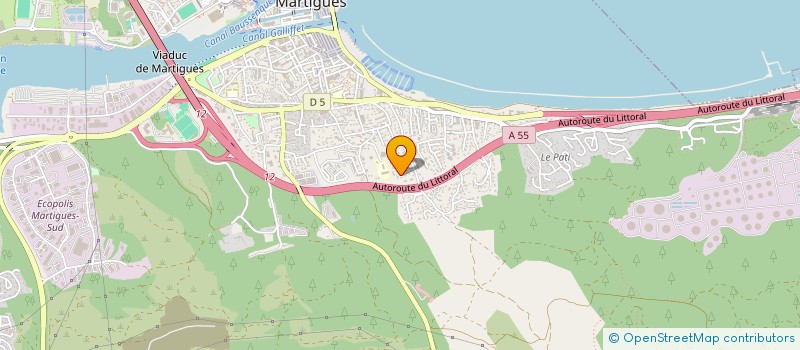 localisation de l'entreprise MONSIEUR HABIB CHAOUCH  MARTIGUES